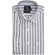 Stripes Navy Blue Shirt : Business