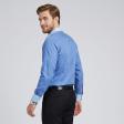 Plain Dark Blue Shirt : Business