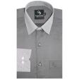 Plain Dark Gray Shirt : Business