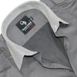 Plain Dark Gray Shirt : Business