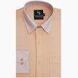 Plain Peach Shirt : Business