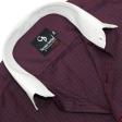 Checks Maroon Shirt : Business