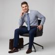 Checks Gray Shirt : Business