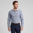 Checks Gray Shirt : Business