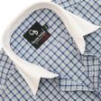 Checks Gray Shirt : Business