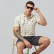 Print Cream T-shirt : Regular
