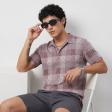Print Maroon T-shirt : Regular