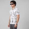 Print Black T-shirt : Regular