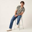Stripes Black T-shirt : Regular