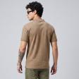 Selfdesign Khakhi T-shirt : Regular