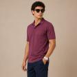 Print Burgandy T-shirt : Regular