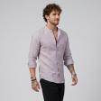 Plain Mauve Shirt : Slim