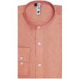 Plain Peach Shirt : Slim