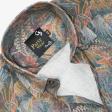 Print Blue Shirt : Party