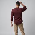 Self Design Brown Shirt : Ditto