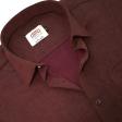 Self Design Brown Shirt : Ditto