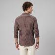 Self Design Brown Shirt : Ditto