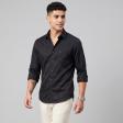 Self Design Black Shirt : Ditto