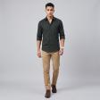 Stripes Green Shirt : Ditto