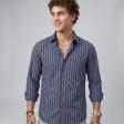 Stripes Green Shirt : Ditto