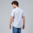 Print Light Blue Shirt : Ditto
