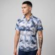 Print Blue T-shirt : Regular