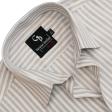 Stripes Fawn Shirt : Business