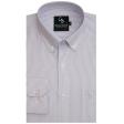 Stripes Mauve Shirt : Business