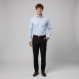Plain Blue Shirt : Business