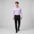 Plain Mauve Shirt : Business