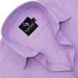 Plain Mauve Shirt : Business