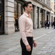 Checks Peach Shirt : Business