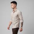 Self Design Fawn Shirt : Ditto