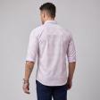 Self Design Peach Shirt : Ditto