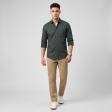 Self Design Green Shirt : Ditto