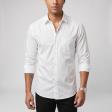 Self Design White Shirt : Ditto