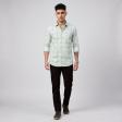 Checks Green Shirt : Ditto