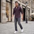 Stripes Mauve Shirt : Ditto