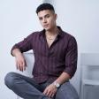 Stripes Mauve Shirt : Ditto