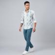 Print Green Shirt : Ditto