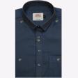 Print Blue Shirt : Ditto
