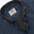Print Blue Shirt : Ditto