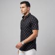 Print Black Shirt : Ditto