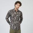 Print Black Shirt : Party