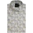 Print Green Shirt : Party