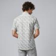 Print Green Shirt : Party