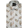 Print Green Shirt : Party