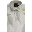 Print Green Shirt : Party