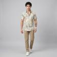 Print Green Shirt : Party