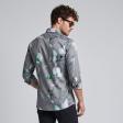 Print Gray Shirt : Party